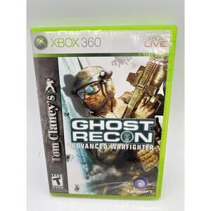 Tom Clancy's Ghost Recon: Advanced Warfighter - Xbox 360 - CIB - Cleaned/Tested